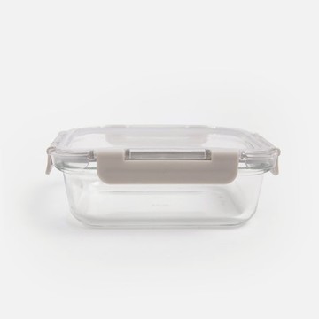 耐熱Tritan玻璃保鮮盒600mL 長形