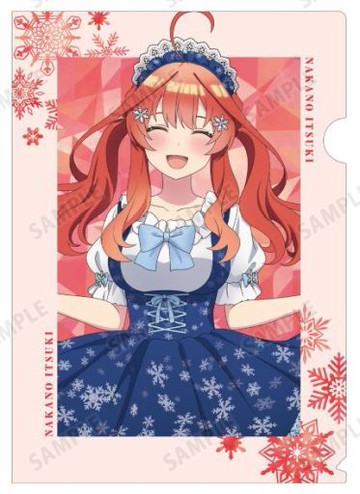 中野五月(Snowmade ver.)新插畫A4文件夾電影五等分的新娘