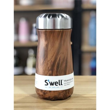 Swell新款保溫杯Travelers 三代大肚杯 柚木色 旅行者 寬口杯