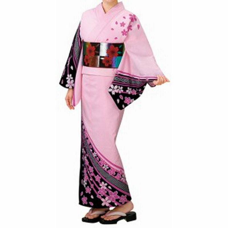 踊り衣裳 反物 王印 本絵羽ゆかた 薄ピンク 黒 取り寄せ商品 日本の踊り 掲載 踊り絵羽 稽古 習い事 舞踊 通販 Lineポイント最大1 0 Get Lineショッピング