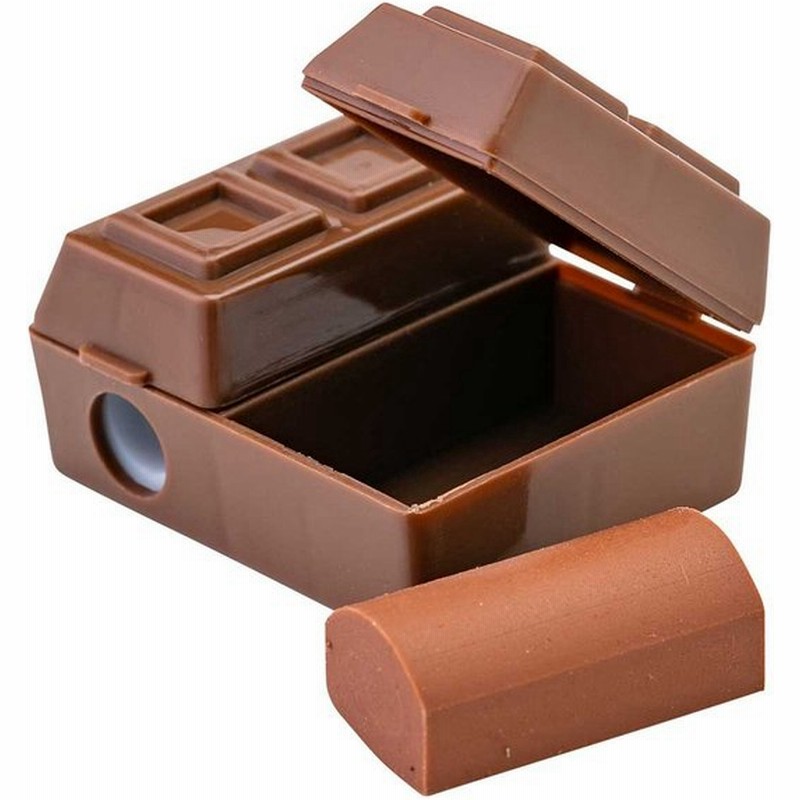 子供 景品 チョコレート鉛筆削り 消しゴム付 12ヶ1セット 子ども会 イベント プチギフト 文房具 通販 Lineポイント最大0 5 Get Lineショッピング