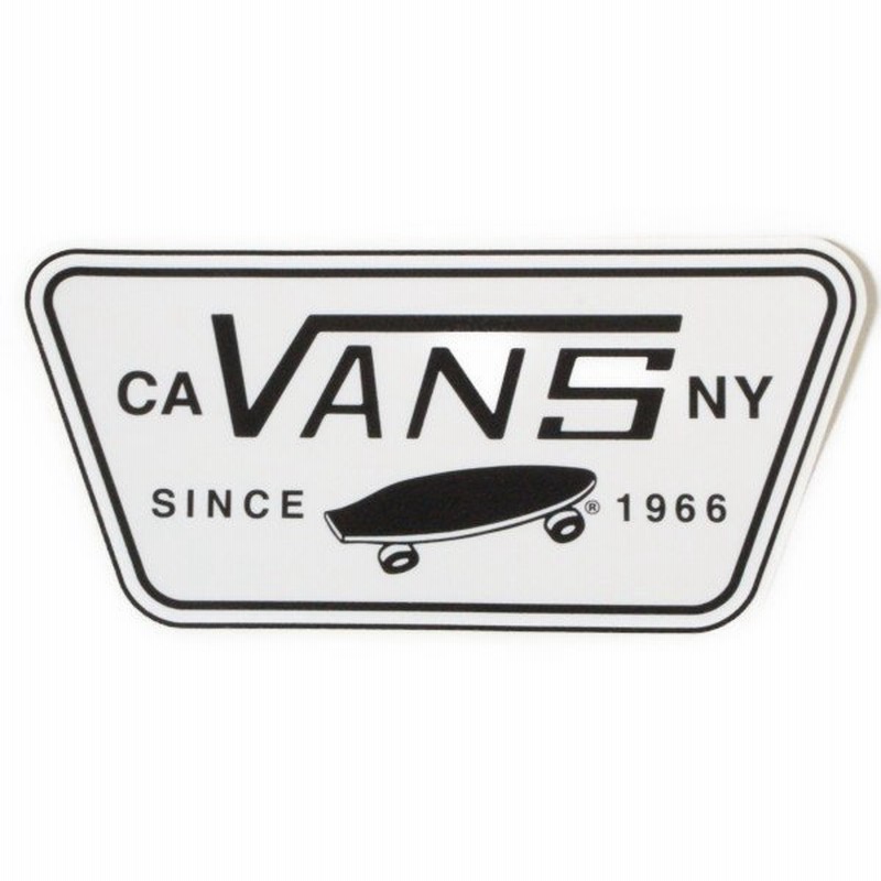 バンズ ロゴ ステッカー Vans Logo Sticker D 白 黒 Sk8 シール デカール アウトドア チューン デッキ スケボー デコ カスタム ネコポス 通販 Lineポイント最大0 5 Get Lineショッピング