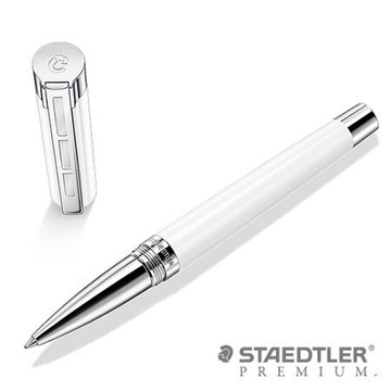 施德樓 PREMIUM RESINA 系列鋼珠筆 9PB210M-9(白桿) / 支