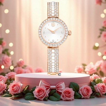 SWAROVSKI 施華洛世奇 Matrix 珍珠手鐲腕錶-26mm 5705406