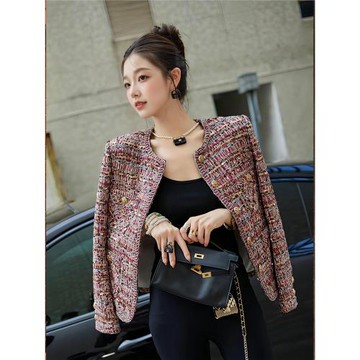 法式氣質名媛小香風外套女秋季2025新款韓系高級感超好看短款上衣