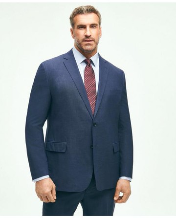 Brooks Brothers Men's Explorer Collection Big & Tall Suit Jacket | Navy | Size 54 Long
