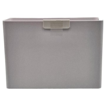 懶角落 櫥櫃收納筐淺櫃  小  白色  1個