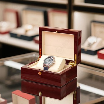 工廠高檔木質手表包裝盒 烤漆高光手表盒定制 禮品首飾盒收納盒【宜家良品百貨】