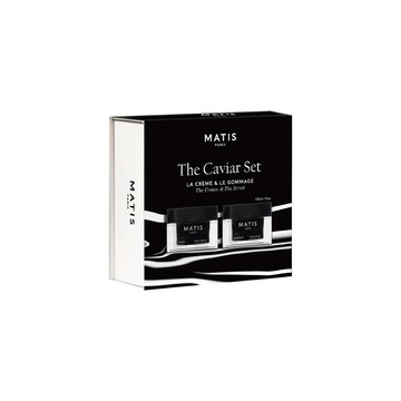 【特賣會商品｜短效福利】Matis 卓越魚子晚安組(麗緻晚霜50ML+黑鑽緊俏面膜50ML)(效期至:2025/5/30)