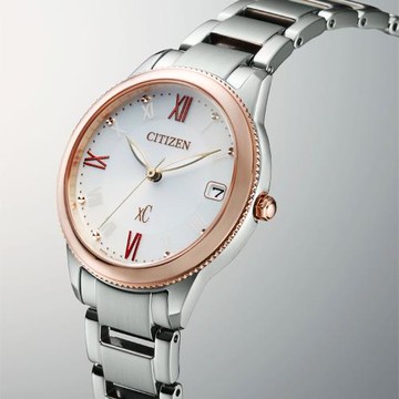 CITIZEN 星辰 XC 亞洲限定 情人節推薦款 光動能女錶 (EO1234-51A)