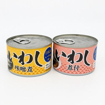 【江戶物語】NISSUI 日水 沙丁魚 即食罐頭 150g 醬油/味噌風味 煮付沙丁魚 鰯魚 配飯 拜拜罐頭 日本進口