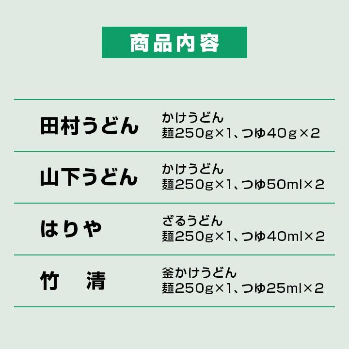 讃岐うどんギフト  讃岐名店うどん味くらべセット(GH-51)  うどん県香川
