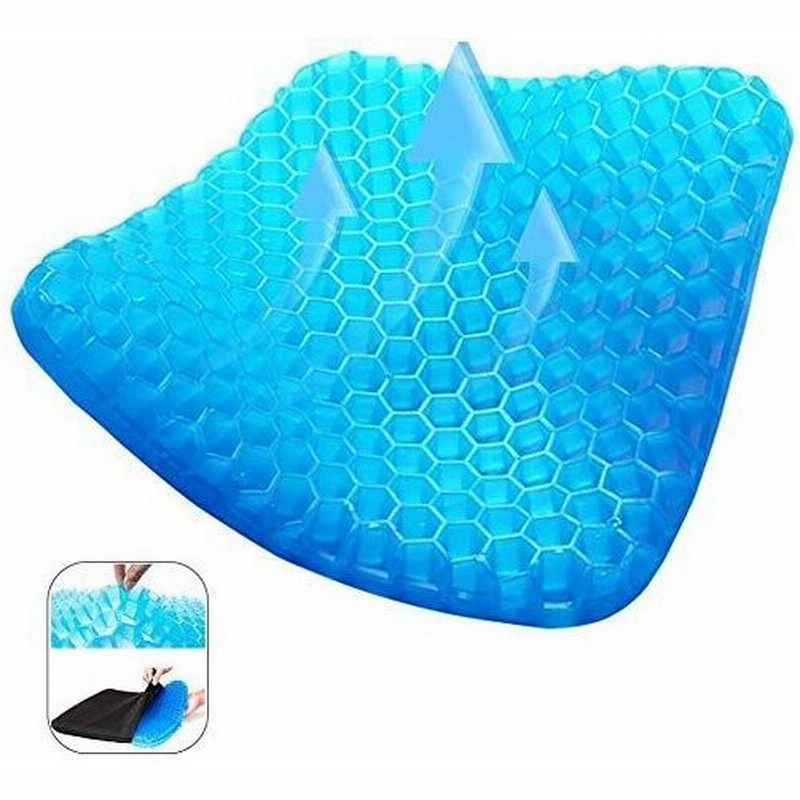 最新版 8ゲルクッション 椅子用 クッション 腰痛 お尻 新登場 最新二重 ゼロクッション 無重力二重ゲルクッション 座布団ク 通販 Lineポイント最大get Lineショッピング