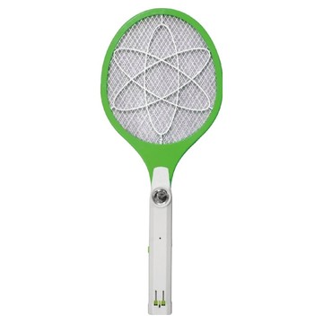 Kinyo 小黑蚊充電式電蚊拍  207 x 32 x 517mm  綠色 + 白色