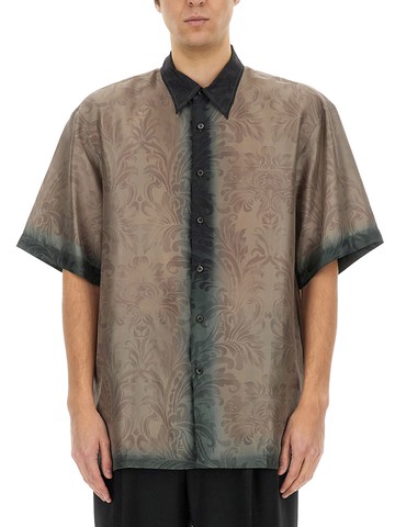 dries van noten silk shirt