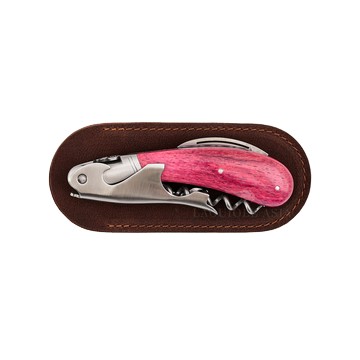 LAGUIOLE MAGNUM ⋆ 碧紅長頸鹿骨 ⋆ Guilloche雋永雕刻大師酒刀