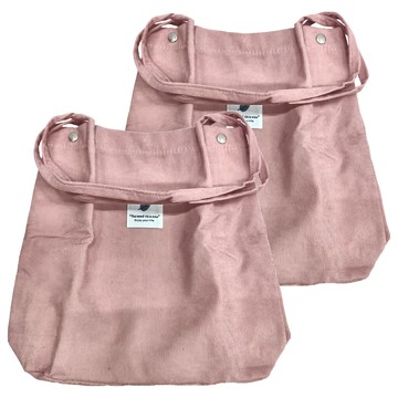 CHIFUN SENHUO 祈樂森活 單肩手提袋 320g 2個  皮粉色  38 x 35cm