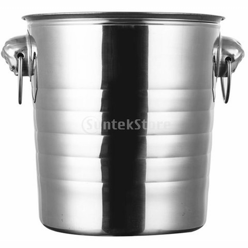 シャンパン アイスバケツ ステンレス ビール ワイン ドリンク クーラー パーティー 全4種選べる L 通販 Lineポイント最大0 5 Get Lineショッピング