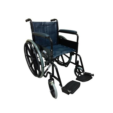 預計2月到貨 來而康 富士康 機械式輪椅 (未滅菌) FZK-105 烤漆單煞 FZK105 鐵製 輪椅A款補助