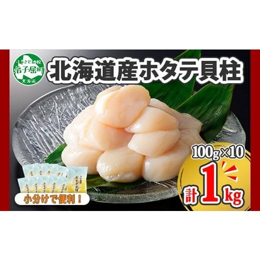 ふるさと納税 北海道 弟子屈町 1364. ホタテ貝柱 1kg 100g×10小分け ほたて 帆立 ホタテ 貝柱 玉冷 貝 刺身 お刺身 海鮮 海鮮丼 冷凍 ご家庭用 送料無料 北海…