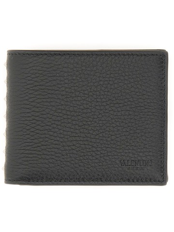 valentino garavani "rockstud" wallet