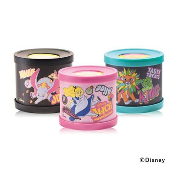(3入組)DISNEY復古風造型香氛罐(80g/罐)(小飛象/愛麗絲/獅子王)