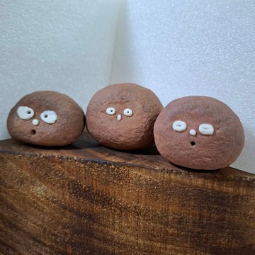 陶偶一家人系列- 39 號 療癒系手作陶偶 文創 擺飾