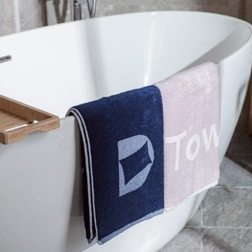 DPILLOW抗菌抑制臭味浴巾 日版尺寸快乾輕薄 法國藍色 柔軟親膚  1入