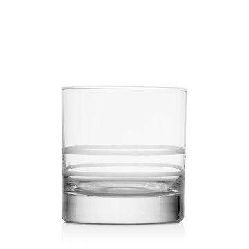 Crafthouse Iceberg Double Old Fashioned Glass, Set of 4