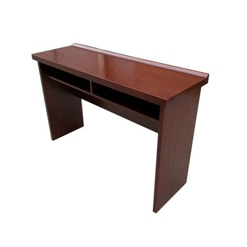 雙人會議桌條桌培訓桌會議桌實木貼皮長條桌會議室桌椅組合油漆[DD030109]