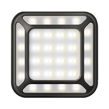 Lumena MINI 五面廣角行動電源LED燈  1個  經典黑