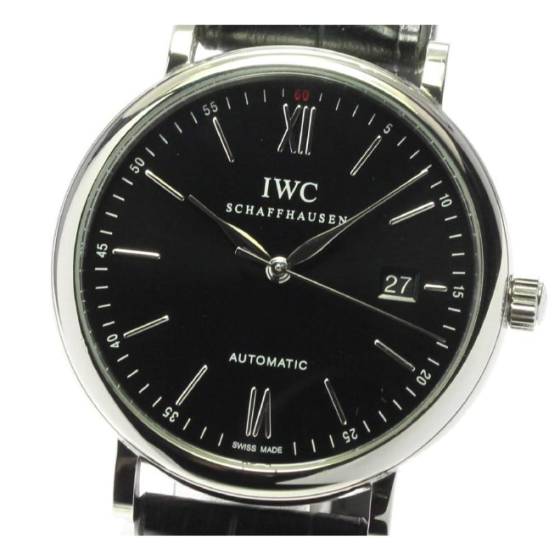 ☆美品【IWC】ポートフィノ IW356502 自動巻き メンズ | LINEショッピング