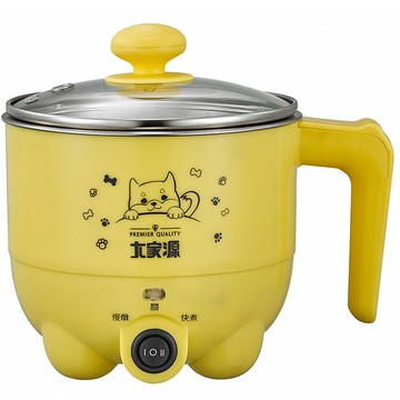 大家源 304不鏽鋼防燙美食鍋 1.0公升 雙重火力  TCY-291001