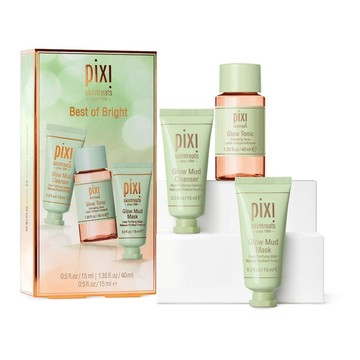 Pixi 光采焕肤套装(洁面15ml+爽肤水40ml+面膜泥15ml)