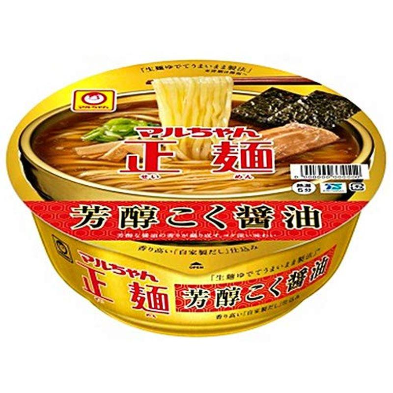 マルちゃん 正麺カップ芳醇こく醤油 119g×12個入り (1ケース)