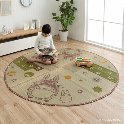 となりのトトロ　ラグマット　カーペット　200x240cm 新品未使用 い草 ラグ カーペット 「トトロはなび」 140×200cm / 176×230cm