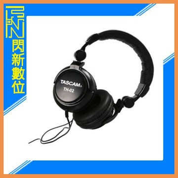 TASCAM 達斯冠 TH-02 耳罩式耳機 有線 監聽耳機 頭戴式 全罩式 (TH02,公司貨)