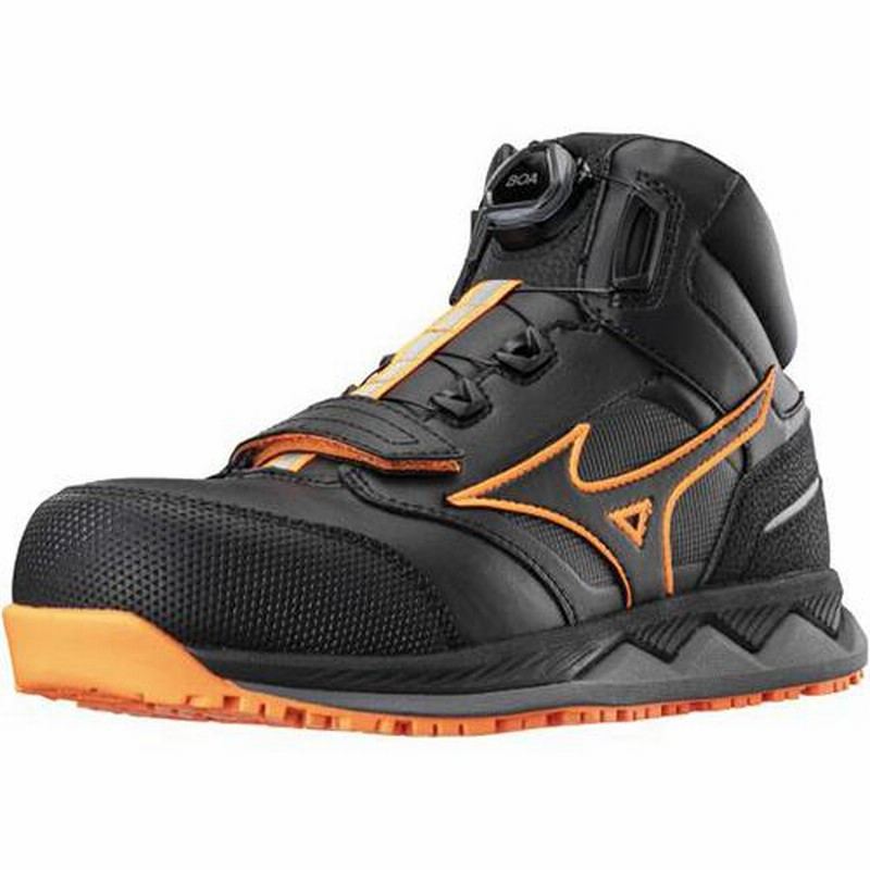 安全靴 ハイカット ミズノ MIZUNO ALMIGHTY HW51M BOA オールマイティ