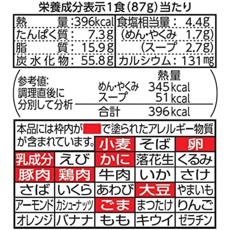 日清食品 ラーメン屋さん 函館しお 5食パック 435g×6袋