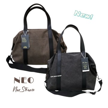 韓國品牌 NEO STREAM 個性潮流水洗 托特包 帆布包 手提包 旅行袋 肩背包 行李袋 可斜背 女生包包 男生包包