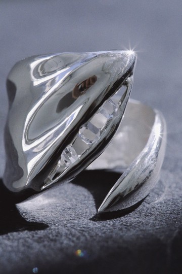 Fissured Fold – Wide Ring 界隙摺疊展幅戒