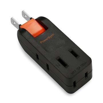 PowerSync 2P 4插防雷擊180度旋轉壁插(TC4P0N)