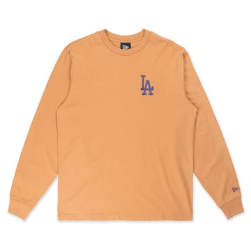 NEW ERA 男女款 長袖上衣 COLOR ERA 洛杉磯道奇 大地咖_NE14499060
