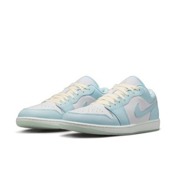 Nike Air Jordan 1 Low SE Glacier Blue 冰川藍 果凍底 休閒鞋 男鞋 HJ5999-400