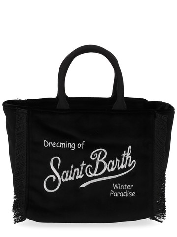 mc2 saint barth "mini velvet" tote bag