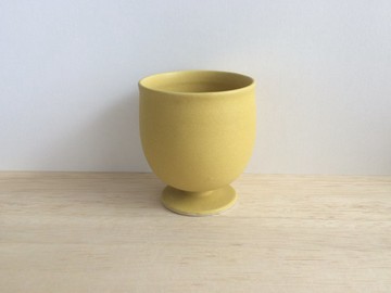 高腳杯 (霧面黃)