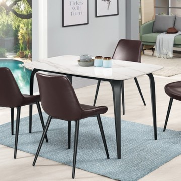 MUNA家居  米蘭達4.7尺岩板餐桌(不含椅)  140X80X74cm