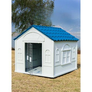 狗窩戶外防雨狗屋室外狗籠子中大型農村狗房子冬季保暖封閉式貓窩