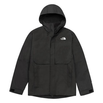 The North Face 北面 三合一外套 男裝 防水 鋪棉 黑 NF0A8J85JK3