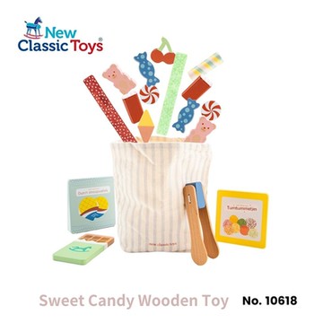 【荷蘭New Classic Toys】甜蜜糖果木製家家酒玩具-10618